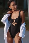L*space Lspace Strappy One-piece Swimsuit In Black