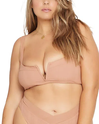 L*space Bralette Swim Top In Neutral