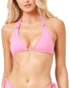 L*space Lspace Brielle Bikini Top In Pink