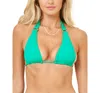 L*space Lspace Brielle Bikini Top In Jade