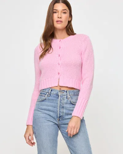L*space Brynn Cardigan In Pink