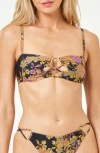 L*space Lspace Byron Bay Bralette Bikini Top In Green
