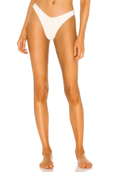 L*space Cabana Bikini Bottom In White