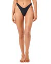 L*space Lspace Winona Classic Bikini Bottoms In Black