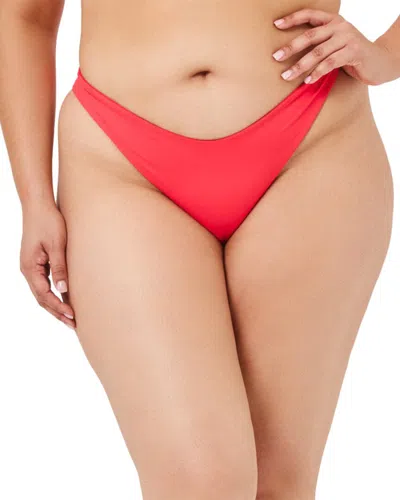 L*space Cabana Bitsy Bottom In Red