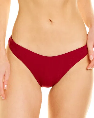 L*space Cabana Bottom In Burgundy