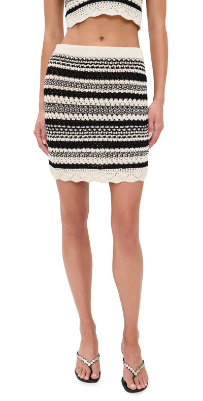 L*space Lspace Caicos Cover-up Miniskirt In White