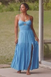 L*space Calla Midi Dress In Blue