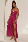 L*space Calla Midi Dress In Purple
