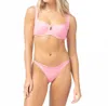 L*space Camacho Bikini Bottom In Crystal Pink In Pink