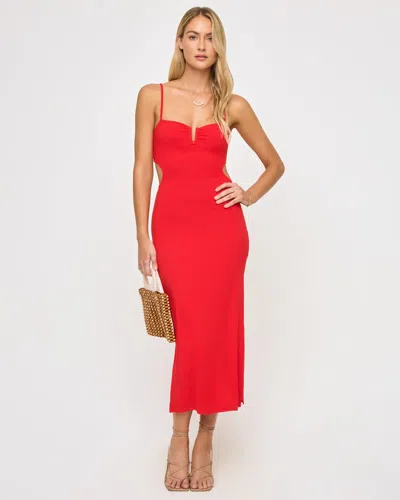 L*space Cameron Dress In Orange