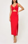 L*space Lspace Camille Cover-up Dress In Flame