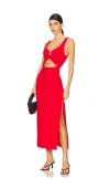 L*space Camille Dress In Red