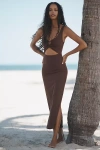 L*space Lspace Camille Cover-up Dress In Brown