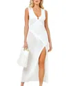 L*space Lspace Marina Halter Cover-up Dress In White
