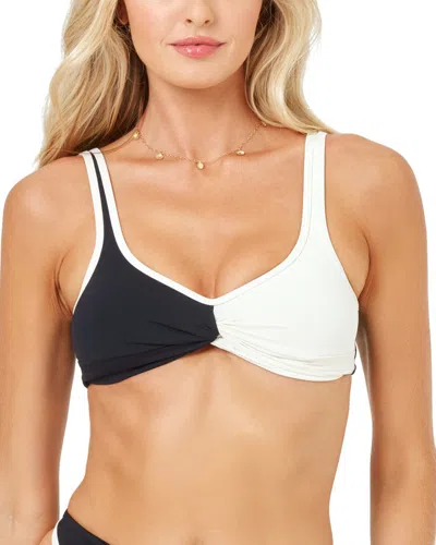 L*space Cardi Bikini Top In Black