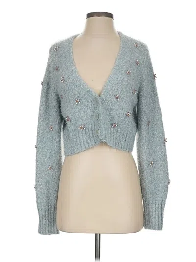 Pre-owned L*space Cardigan Sweater In Gray