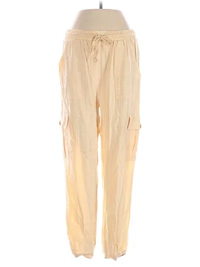 Pre-owned L*space Cargo Pants In Gold