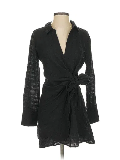 Pre-owned L*space Casual Dress In Black