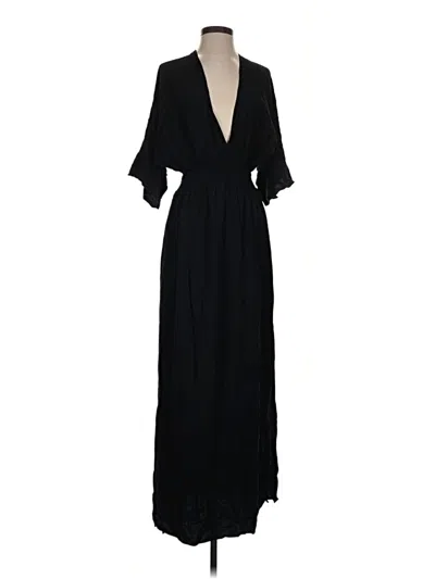 Pre-owned L*space Casual Dress In Black