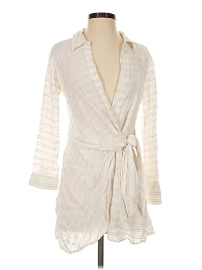 Pre-owned L*space Casual Dress In Ivory
