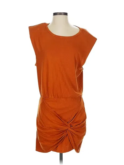 Pre-owned L*space Casual Dress In Orange