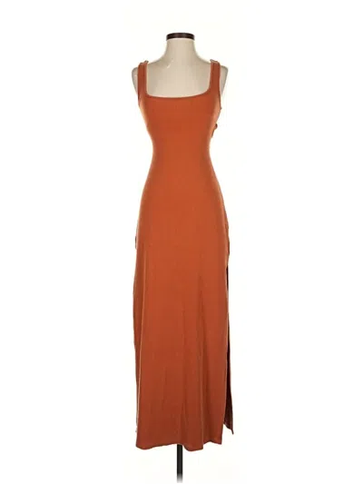 Pre-owned L*space Casual Dress In Orange