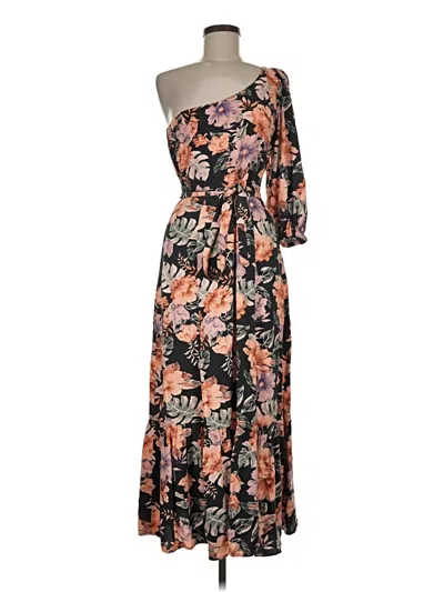 Pre-owned L*space Casual Dress In Orange