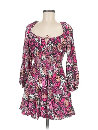 Pre-owned L*space Casual Dress In Pink