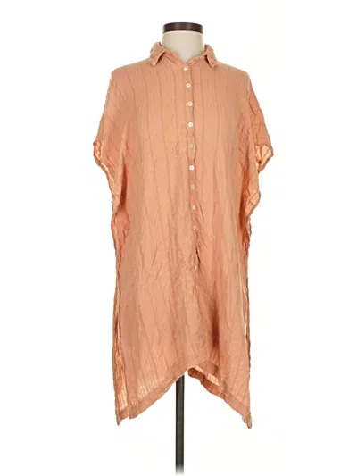 Pre-owned L*space Casual Dress In Tan