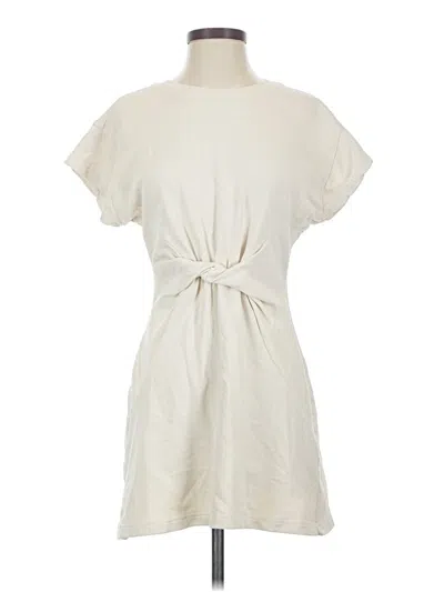 Pre-owned L*space Casual Dress In White