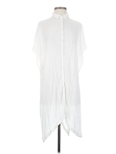 Pre-owned L*space Casual Dress In White