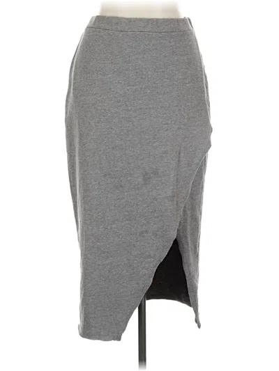 Pre-owned L*space Casual Skirt In Gray