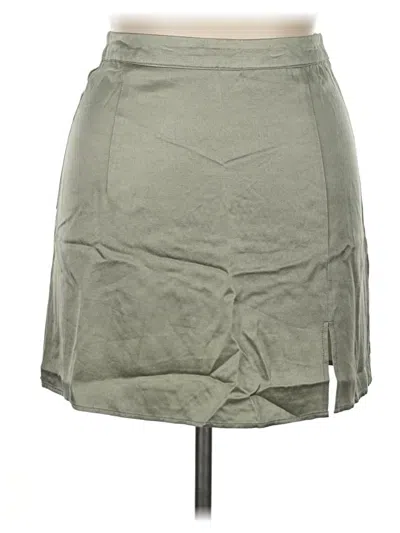 Pre-owned L*space Casual Skirt In Green