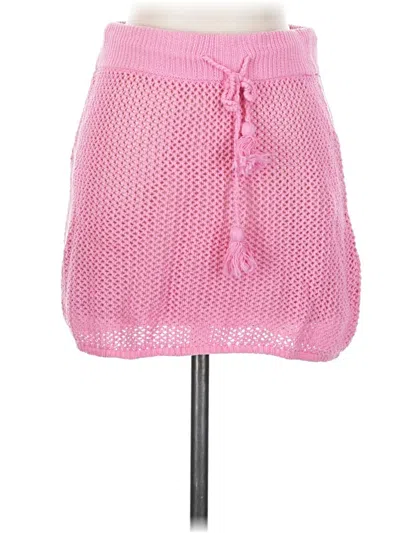 Pre-owned L*space Casual Skirt In Pink