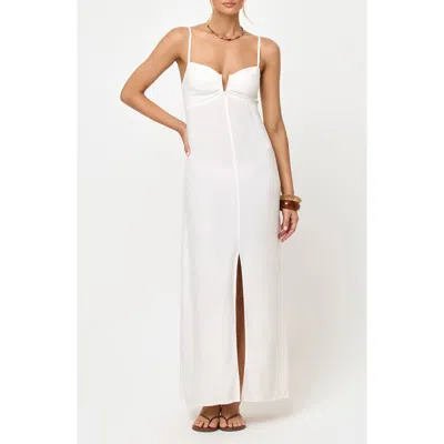 L*space Lspace Chara Maxi Cover-up Dress In White