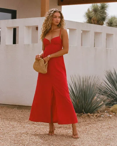 L*space Chara Maxi Dress In Red