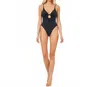 L*space Piper Keyhole One-piece Swimsuit In Black