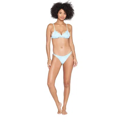 L*space Claude Classic Bikini Bottom Women's Sky Blue Swimwear Jzz421