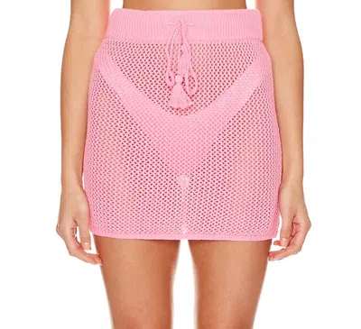 L*space Coast Is Clear Skirt In Guava In Multi