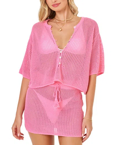 L*space Coast Is Clear Top In Pink