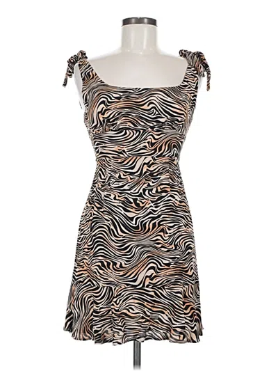 Pre-owned L*space Cocktail Dress In Brown