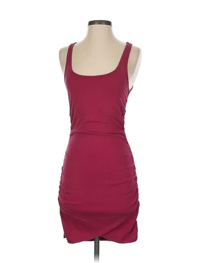 Pre-owned L*space Cocktail Dress In Burgundy