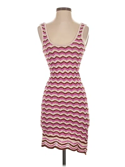Pre-owned L*space Cocktail Dress In Burgundy