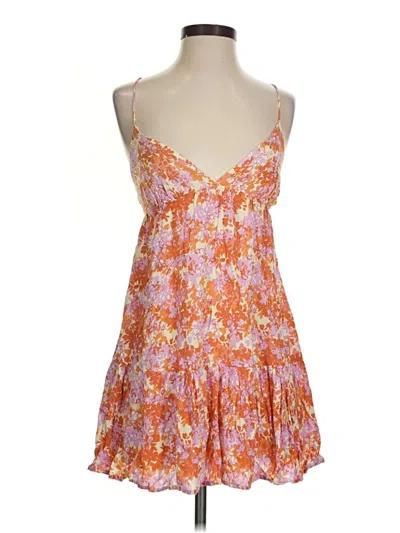 Pre-owned L*space Cocktail Dress In Orange