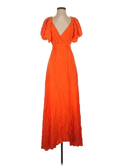Pre-owned L*space Cocktail Dress In Orange