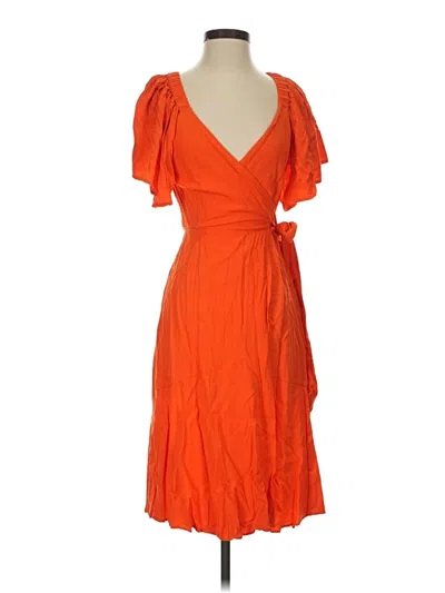 Pre-owned L*space Cocktail Dress In Orange