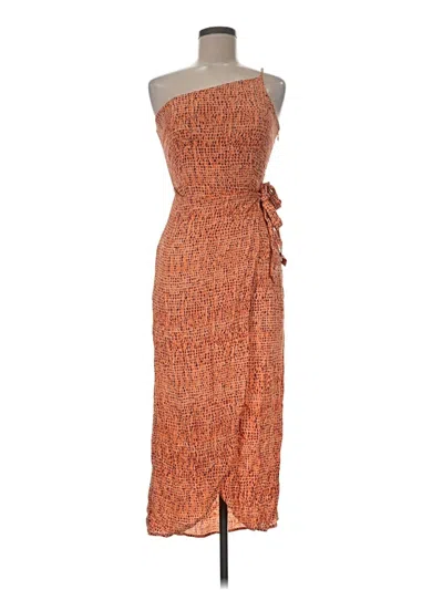 Pre-owned L*space Cocktail Dress In Orange