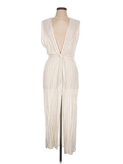 Pre-owned L*space Cocktail Dress In White