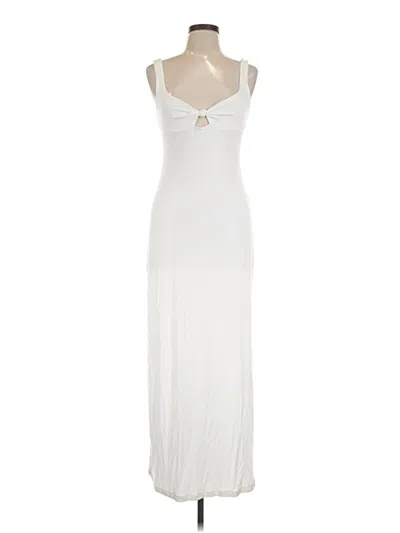 Pre-owned L*space Cocktail Dress In White